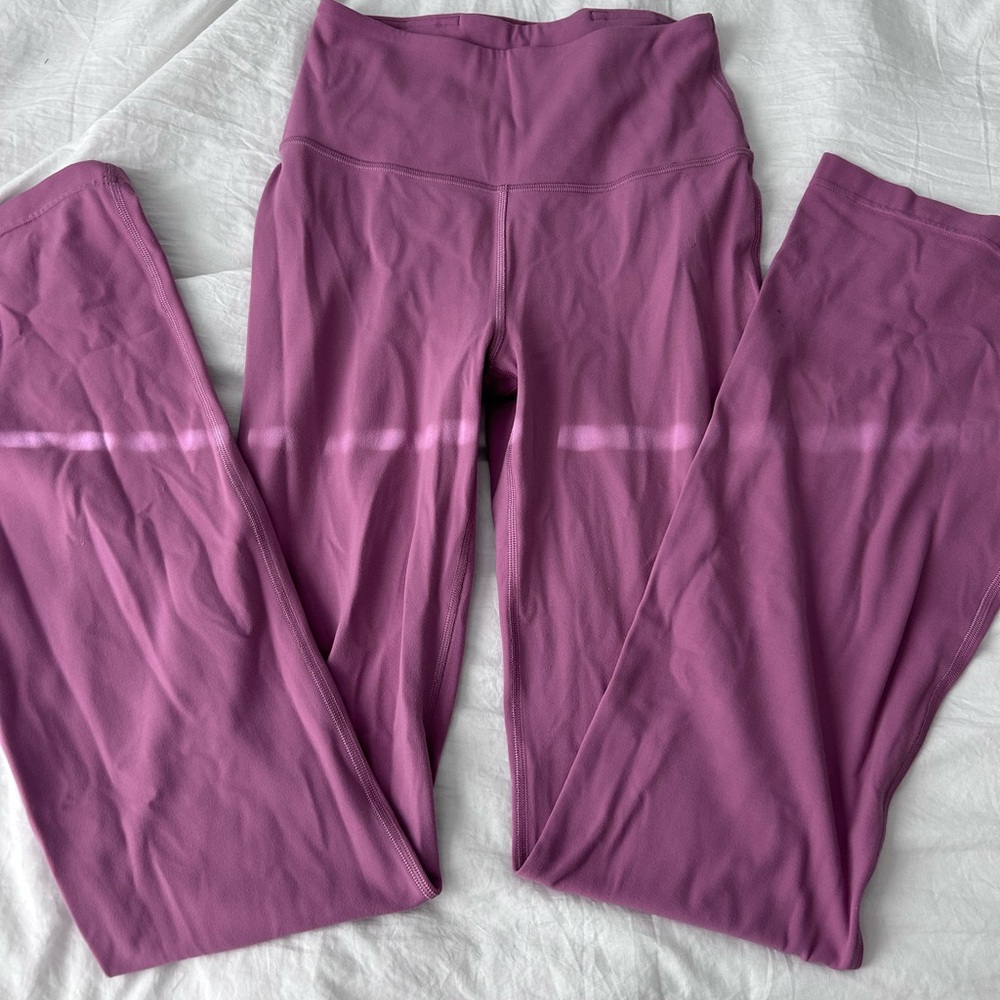 Lululemon groove nulu high rise flared pants